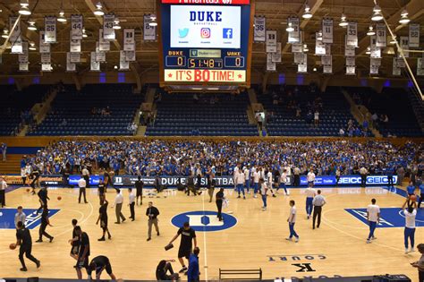 Cameron Indoor Stadium Seating Capacity Revealed