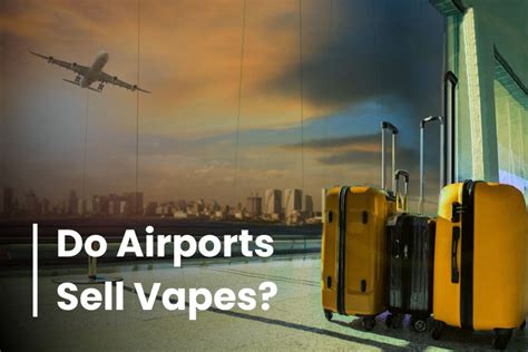 Can Airports Sell Disposable Vapes