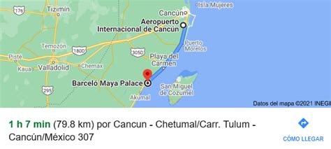 Cancun Airport To Barcelo Maya Palace: Distance And Transfer