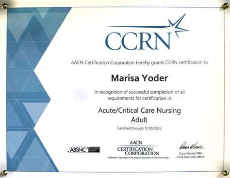 Ccrn Certification: Expert Care For Critical Patients