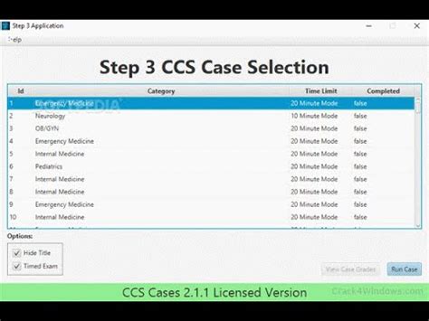 Ccs Step 3 Cases Explained