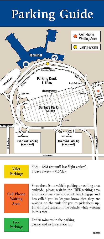 Charleston Airport Parking Rates Revealed