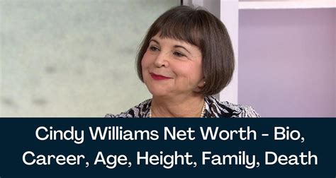 Cindy Williams Net Worth And Earnings Revealed