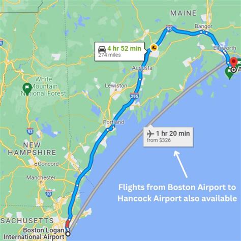 Closest Airport To Acadia National Park Maine