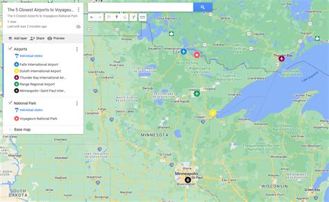 Closest Airport To Voyageurs National Park