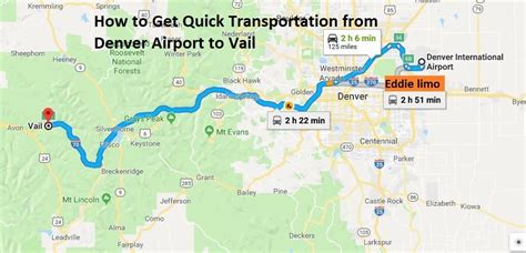 Denver To Vail Village Shuttle Options