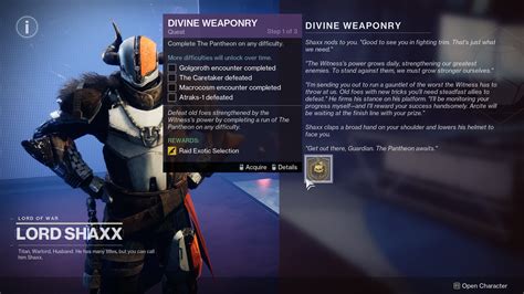 Destiny 2 Pantheon Rewards And Triumphs Unlocked