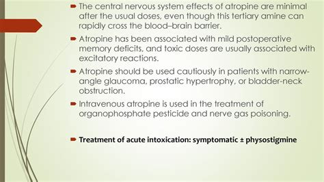 Does Atropine Cross The Blood-Brain Barrier