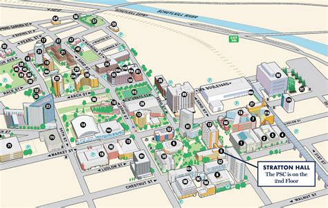 Drexel University Campus Map Guide