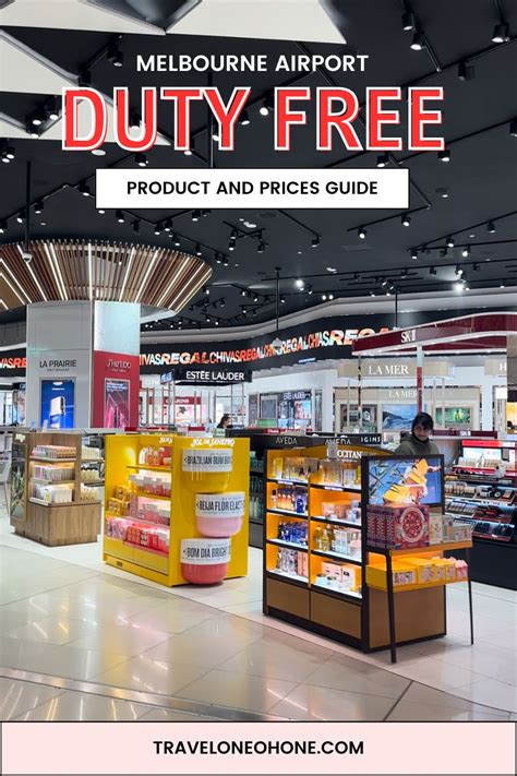 Duty Free Perfume At Melbourne Airport: Top Picks