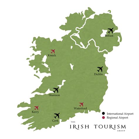 Exploring Irelands Skies: 10 Major Irish Airports Mapped