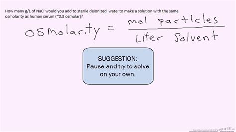 Find Osmolarity Easily With This Simple Calculation Guide