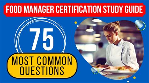 Food Manager Practice Test Prep And Certification Guide