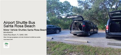 Fort Walton Beach Airport To Santa Rosa Beach Shuttle