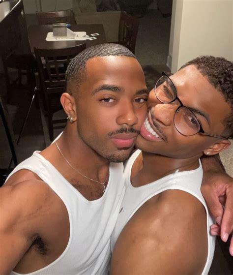 Gay Black Men Kissing