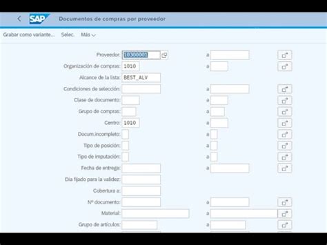 GestióN De Anticipo De Pedidos De Compra En Sap