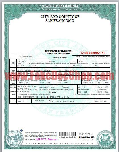 Get Your San Francisco Birth Certificate In 5 Easy Steps