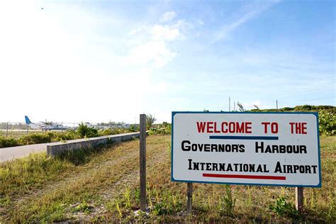 Governors Harbour Airport In The Bahamas