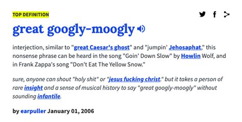 Great Googly Moogly Origin Explained