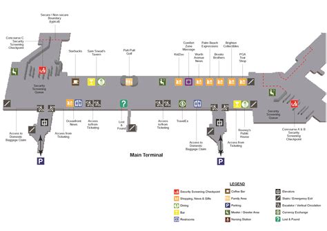 Guatemala Airport Map And Terminal Guide