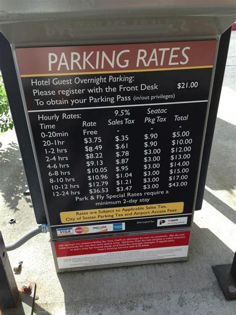 Hilton Seattle Airport Parking Options And Fees