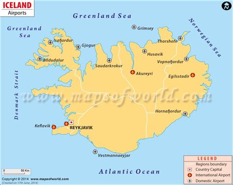 Iceland Airports Map: Navigate The Land Of Fire And Ice