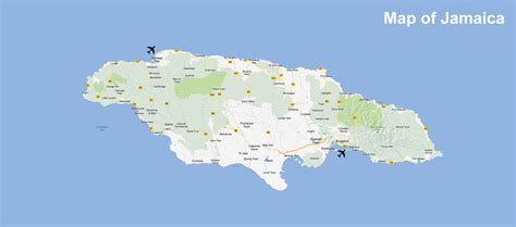 Jamaica Airports Map: 3 Essential Travel Guides