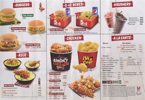 Kfc Airport Locations And Menu Options Revealed