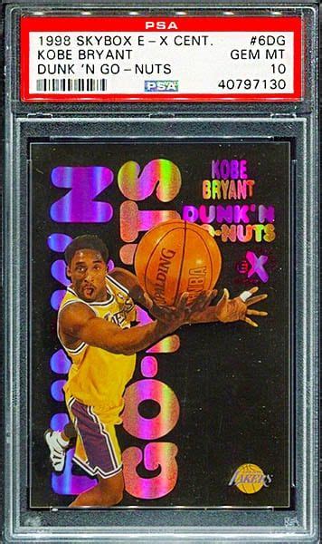 Kobe Bryant Basketball Card Values Revealed