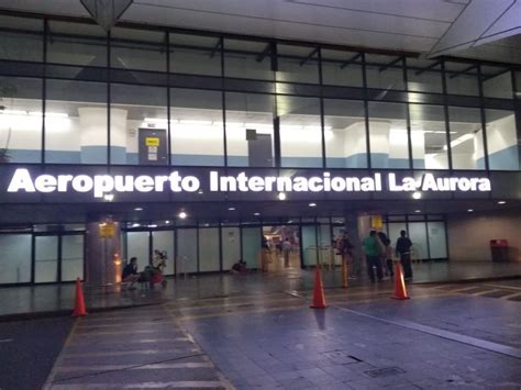 La Aurora Airport Near Lake Atitlan Guatemala