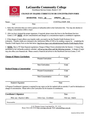 Lagcc Change Of Major Form: A Step-By-Step Guide