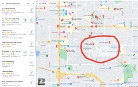 Long Term Parking Options At Las Vegas Terminal 1