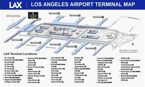 Los Angeles Airport United Terminal Guide