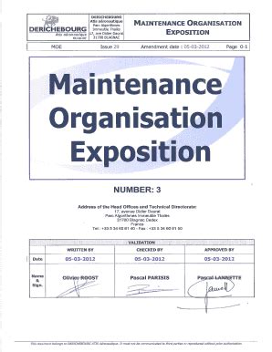 Maintenance Organisation Exposition: What You Need To Know