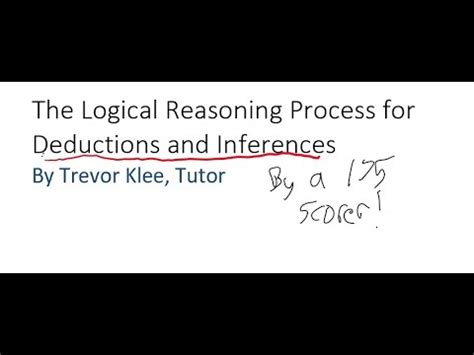 Mastering Deduction And Inference On The Lsat