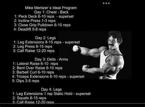 Mike Mentzer Workout Routine Pdf Download