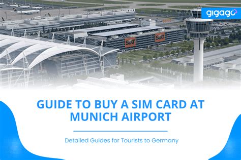 Munich Airport Sim Card Options For Tourists