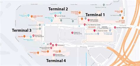 Navigating Fll: 5 Key Fort Lauderdale Airport Diagram Tips