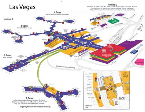 Navigating Las Vegas Airport Terminals 1 To 3