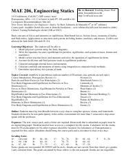 Ncsu Mae 206: Understanding The Prerequisites