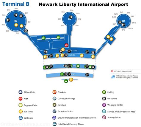 Newark Airport Terminal B Shopping Guide