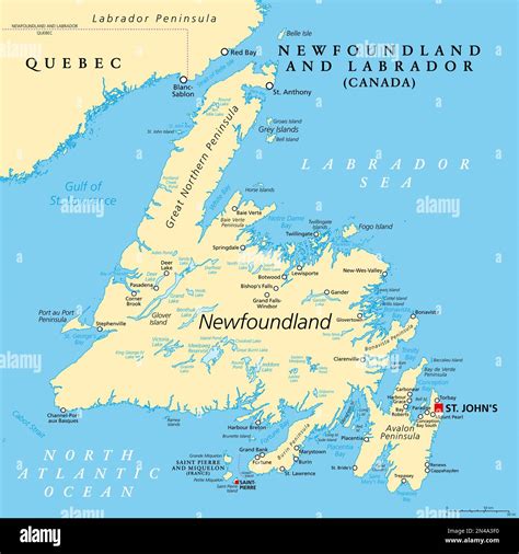 Newfoundlands 10 Major Airport Locations