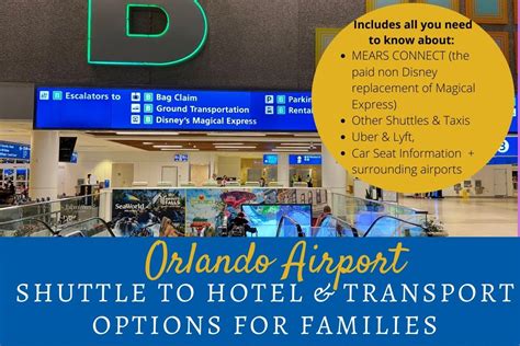 Ocala To Orlando Airport Shuttle Services