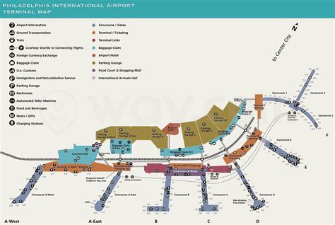 Philadelphia Airport F Terminal Guide