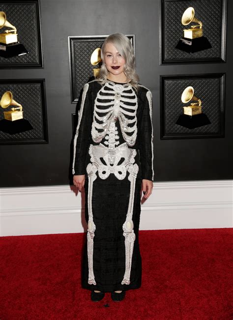 Phoebe Bridgers Rocks Skeleton Onesie Fashion Trend