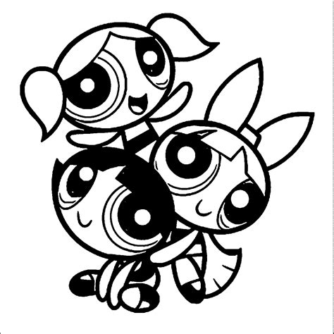 Powerpuff Girls Coloring Pages For Kids Fun Activity