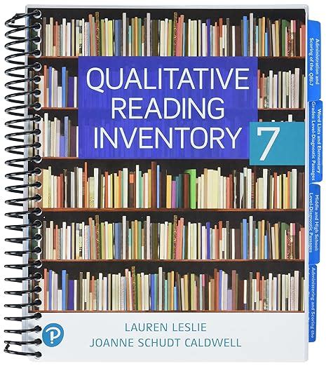 Qualitative Reading Inventory Clipart For Educators