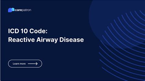 Reactive Airway Disease Icd 10 Code And Diagnosis