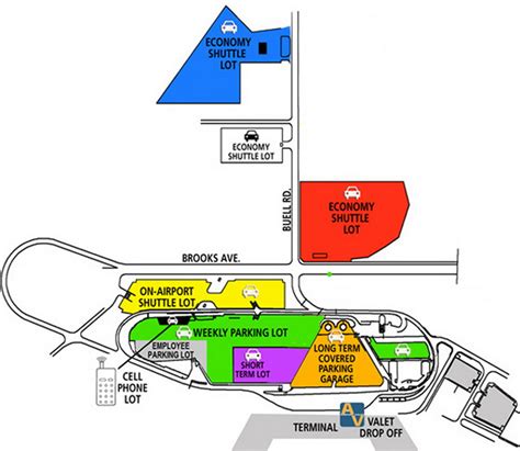 Rochester Airport Long Term Parking Options And Rates