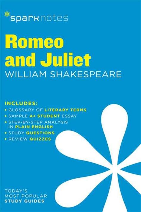 Romeo And Juliet Sparknotes Study Guide